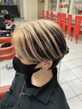 カラー メンズ 🇨🇦海外美容師 FUMA🇨🇦のヘアスタイル