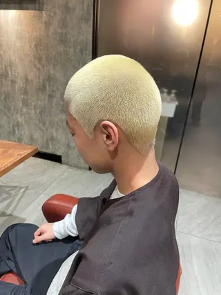 カラー メンズ Earth Yuhiのヘアスタイル