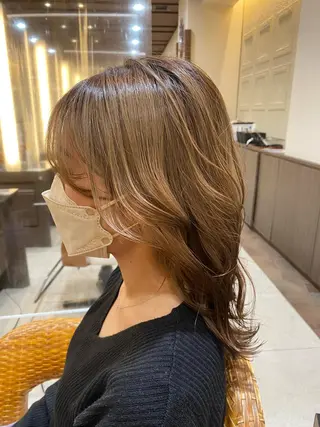 セミロング 佐野 太河のヘアスタイル