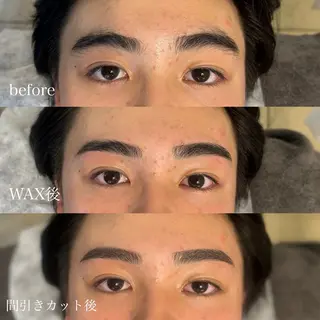 メンズ アイブロウ メンズ眉毛サロンSALON DE AYAMEN六本木所属・メンズ眉毛六本木 サロンドアヤメンの眉毛・アイブロウイメージ