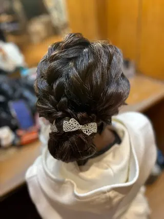 ロング 永澤 一輝のヘアスタイル