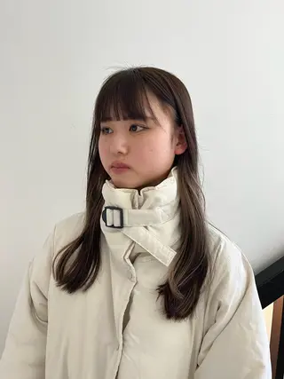 ロング カラー メンズパーマ/ メッシュ📍ユリのヘアスタイル