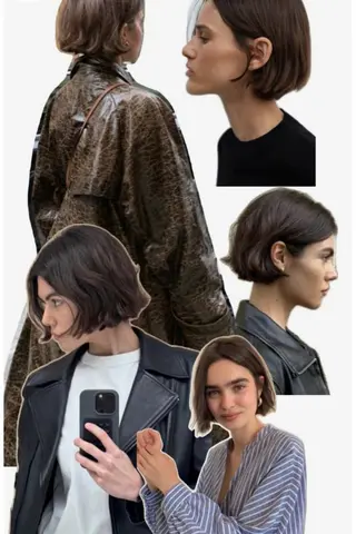 ショート ボブ ホノカのヘアスタイル