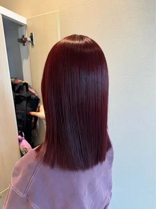 ミディアム カラー アリサ/ 暖色colorのヘアスタイル