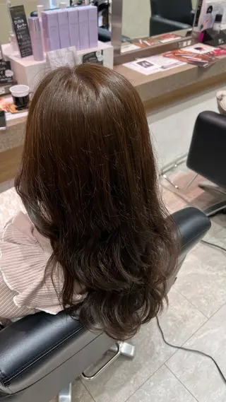 セミロング カラー 艶カラー/ 韓国風カラー/翔のヘアスタイル