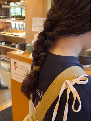 カラー 竹内 穂乃佳のヘアスタイル