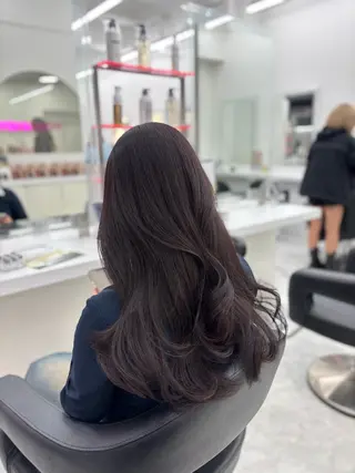 ロング カラー 🤍レイヤー/顔周り /hirari🤍のヘアスタイル