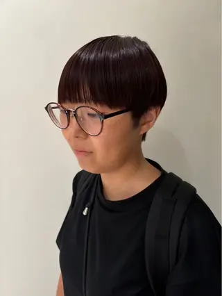 ショート アオイ/透明感カラー レイヤー🌙のヘアスタイル