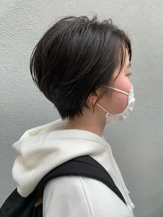 ショート 落合 妙佳のヘアスタイル