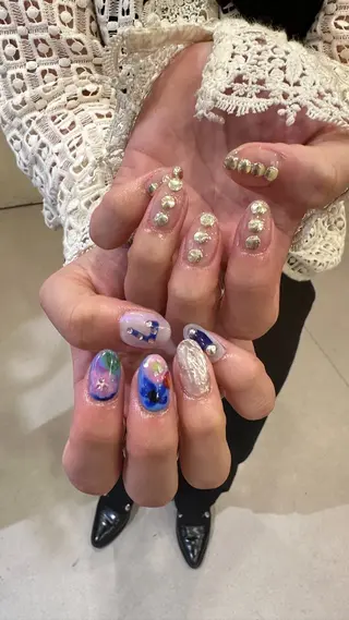 ネイル 👽個性派ネイル🎀 komachiのヘアスタイル