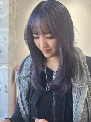 セミロング 【NEWI 天王寺店 】 Fukaのヘアスタイル