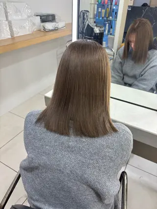 ミディアム カラー 🫧🎀SARA/ ブリーチ/金山💓のヘアスタイル