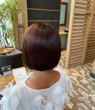 ミディアム カラー 🫧Ai/ ロロネー森ノ宮💖のヘアスタイル