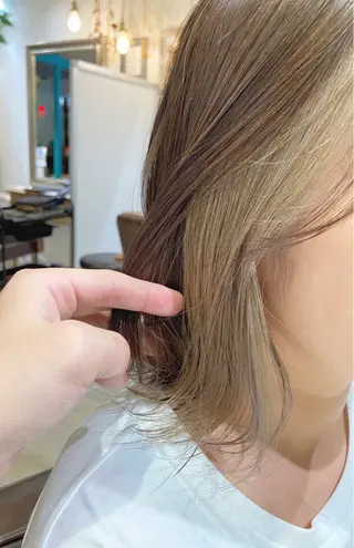 ロング カラー レイヤー/透明感/髪 質改善/メンズ/佐藤のヘアスタイル