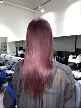 ロング カラー loa所属・mei/中目黒/ アイドル風/ガーリーのヘアスタイル