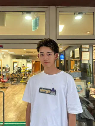 カラー hair make sanctuary所属・オオエ トア／カラー／パーマのヘアスタイル