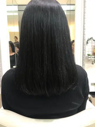 セミロング クリーピー　オーナー 福田 将太のヘアスタイル