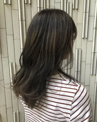 ロング カラー spooopy所属・🕊大垣 めぐみ🕊のヘアスタイル