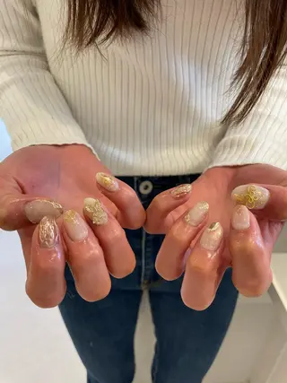 ネイル 束感まつ毛/ネイル/ LED♥KIRARAのマツエク・マツパデザイン