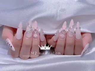 ネイル 長さだし専門店 M2　rikaのネイルデザイン