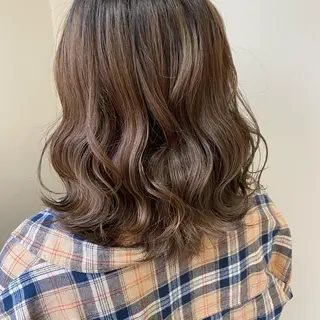 ミディアム すみす🎀ヘアメ/ 艶カラー/エクステのヘアスタイル