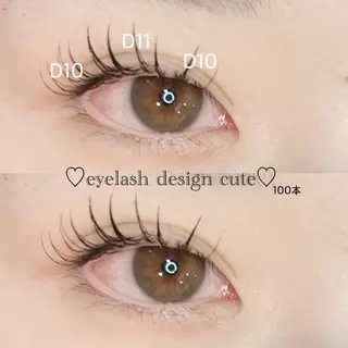 マツエク・マツパ AXSIA EYELASHのマツエク・マツパデザイン