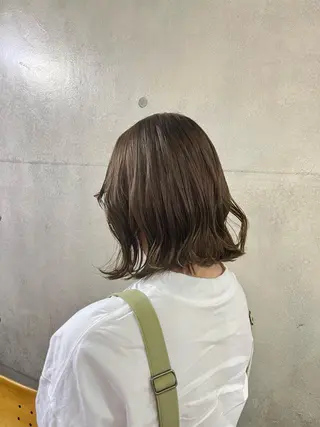 ミディアム 無料カットモデル ユナのヘアスタイル