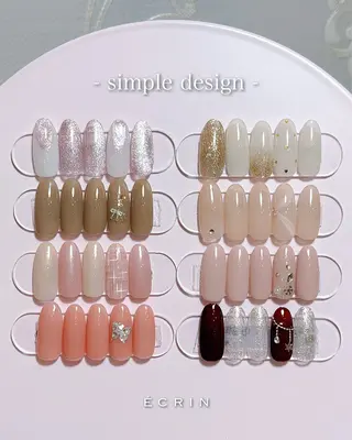ネイル ÉCRIN 💅長堀橋のネイルデザイン