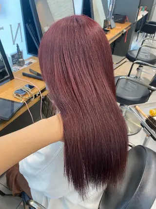 カラー ヘアアレンジ エフェクトブリーチ 神戸 三宮 麟太郎のヘアスタイル