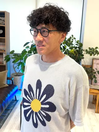 メンズ 野尻 暖のヘアスタイル