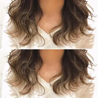 ミディアム カラー メンズカット特化柏駅 徒歩3分LOUのヘアスタイル