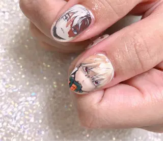 ネイル ゆりか ジョアアンジェ福島のネイルデザイン