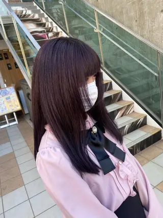 カラー 花見 亜沙美のヘアスタイル