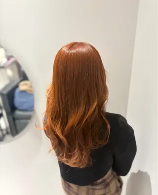 ロング カラー 高取大将 /髪質改善/艶髪のヘアスタイル