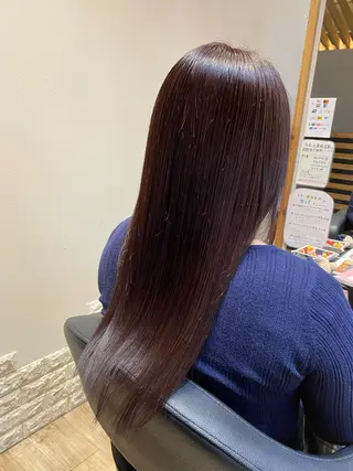 ロング カラー 関口 友行のヘアスタイル