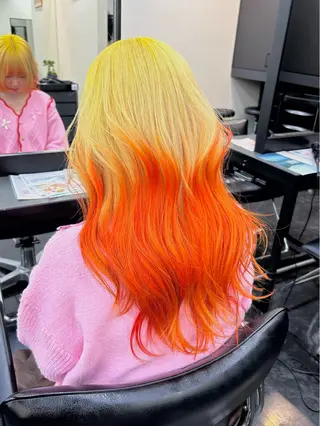 セミロング 鈴木 華奈のヘアスタイル