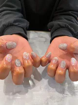 ネイル 束感まつ毛/ネイル/ LED♥KIRARAのマツエク・マツパデザイン