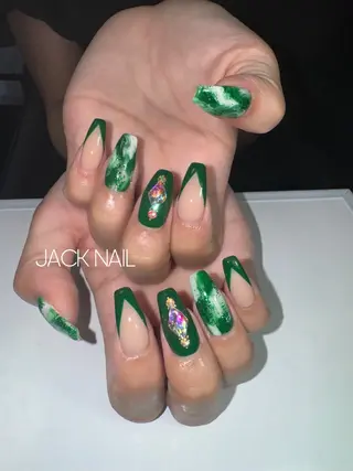 ネイル JACK NAIL 💜Ayakaのネイルデザイン