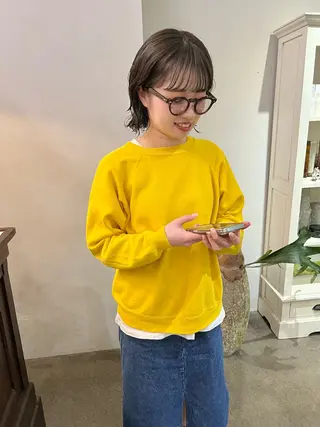 ショート カラー パーマ 千葉 郁也のヘアスタイル