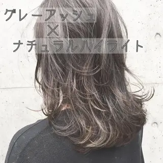 セミロング カラー 似合わせ専門美容師 なかじまのヘアスタイル