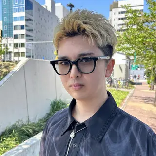 カラー メンズ HYPE所属・波巻き🌊✖️ シャドウ🐾/AOIのヘアスタイル