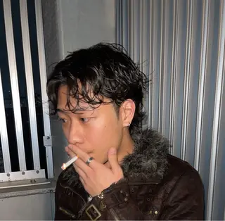 ミディアム パーマ メンズ 🌀大翔/ メンズパーマ🌀のヘアスタイル