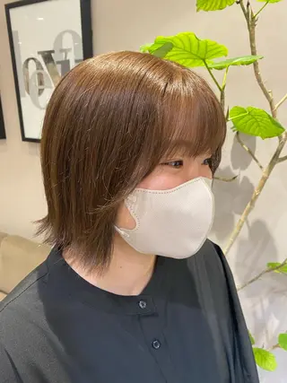 ショート Misaki ║ツヤカラーのヘアスタイル