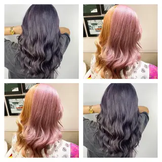 セミロング カラー 🎀推し活ヘアー🎀 Yuuna🐰💖のヘアスタイル