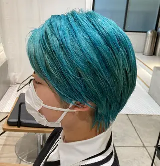 ショート カラー Chlan岡本所属・Chlan岡本 坂本のヘアスタイル