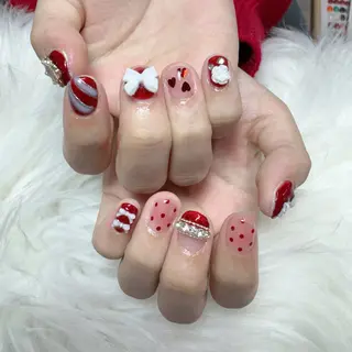 ネイル 🎀nana🫧 ワンホンネイル🎀のネイルデザイン