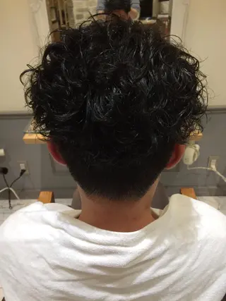 パーマ メンズ MeL 横浜/ ＭＩＨＯのヘアスタイル