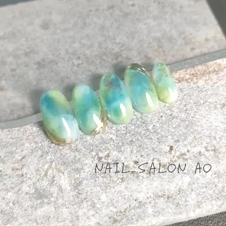 ネイル Nail Salon   AO✳Emiのネイルデザイン