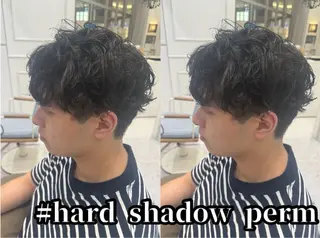 ショート パーマ 飯田美弥/メンズ /メンズパーマのヘアスタイル