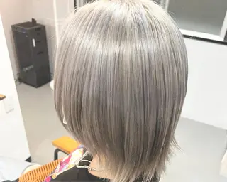 ショート ✨艶感/透け感✨Sherry所属・艶髪/ハイトーン Sherryのヘアスタイル